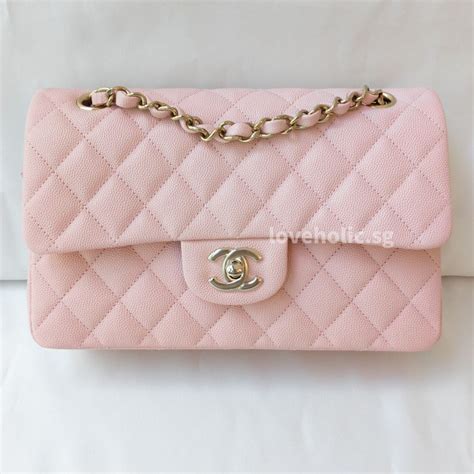 chanel light pink classic flap|chanel full flap vintage.